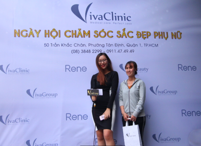 Hình 4: Trải nghiệm và cảm nhận của chị Loan tại Viva Clinic